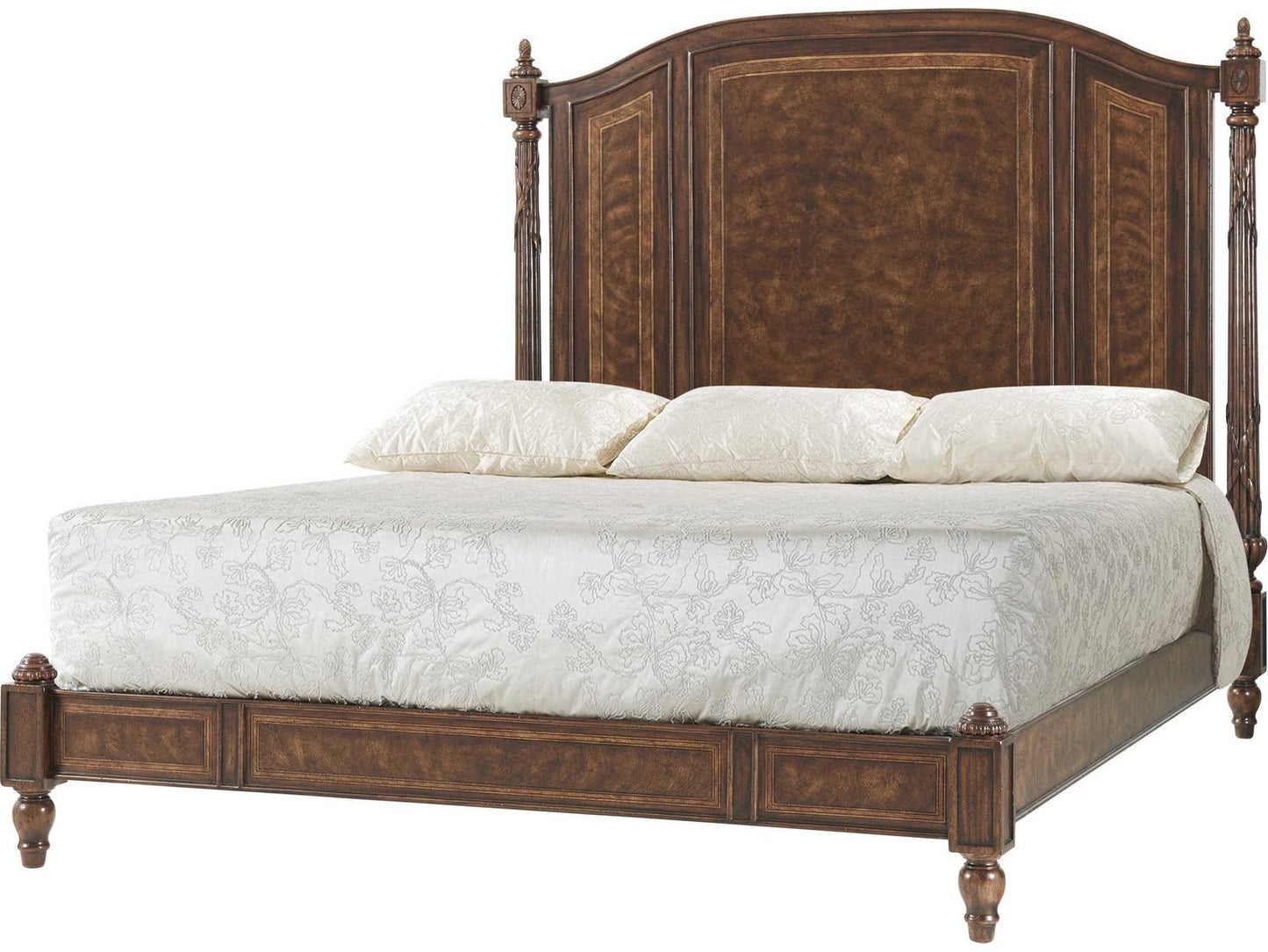 Brooksby Queen Bed Cerejeira Veneer