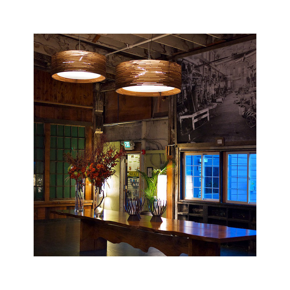 Scraplight Drum Pendant