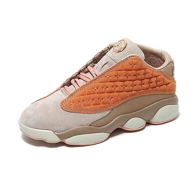 Women's Net Red Terracotta Daddy Sneakers Super Hot Trendy Style