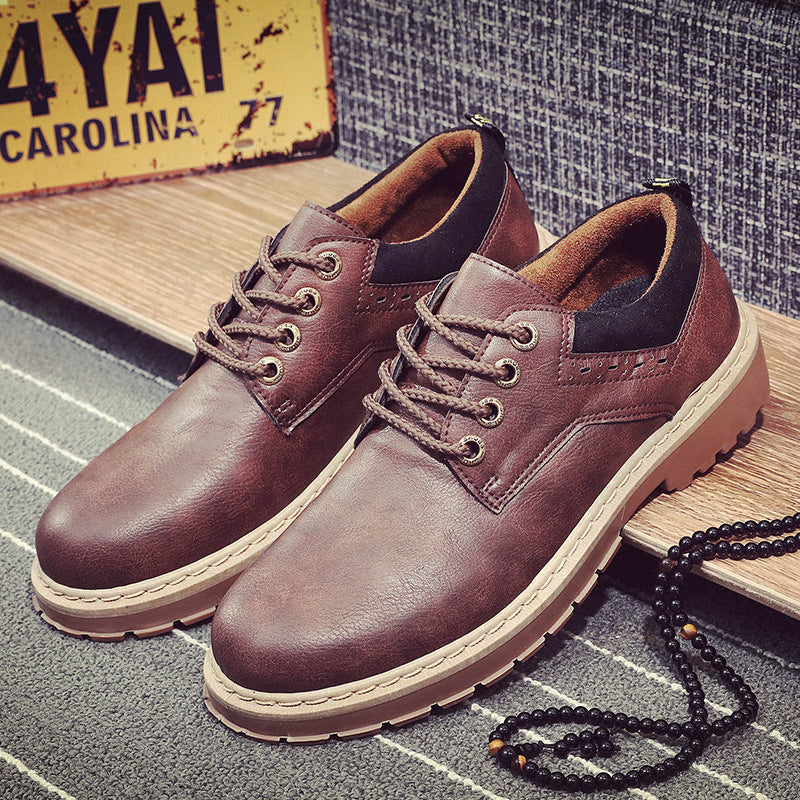 Men’s Casual Tooling Shoes Trendy Everyday Footwear