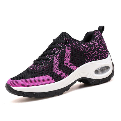 Women's Air Cushion Shoes Height-Boosting, Breathable Sports & Dance Style