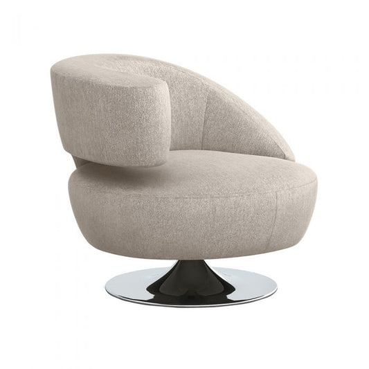 Interlude Isabella Swivel Chair