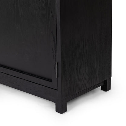 Four Hands Millie Panel and Glass Door Cabinet