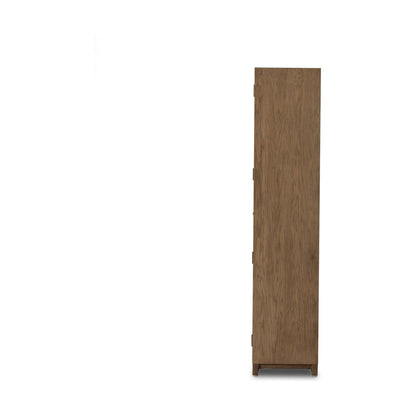 Four Hands Millie Panel and Glass Door Double Cabinet