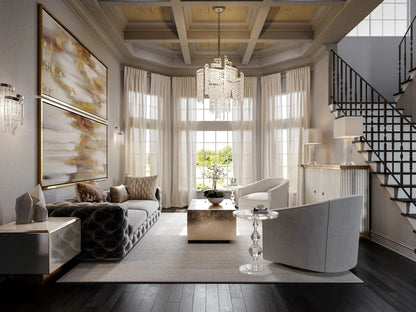 Mont Blanc Chandelier