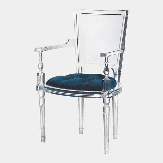 Global Views Marilyn Acrylic Arm Chair