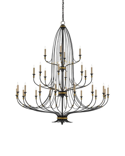 Folgate Grande Black Chandelier