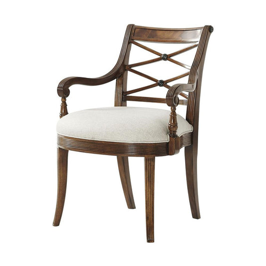Theodore Alexander The Regency Visitor's Armchair - Set of 2