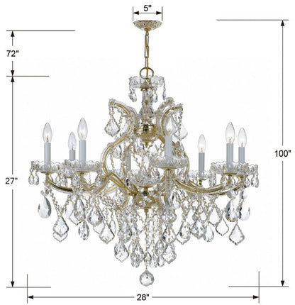 Maria Theresa 9 Light Chandelier