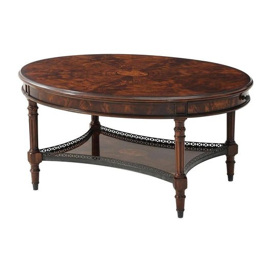 Theodore Alexander The Galleried Cocktail Table