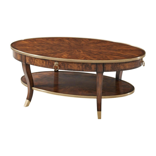 Theodore Alexander TA Originals Around in Circles Cocktail Table