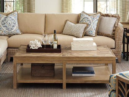 Tommy Bahama Home Los Altos Ducane Rectangular Cocktail Table