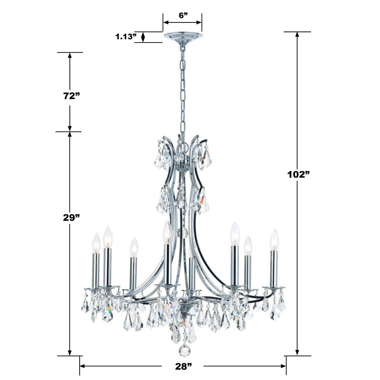 Cedar Chandelier