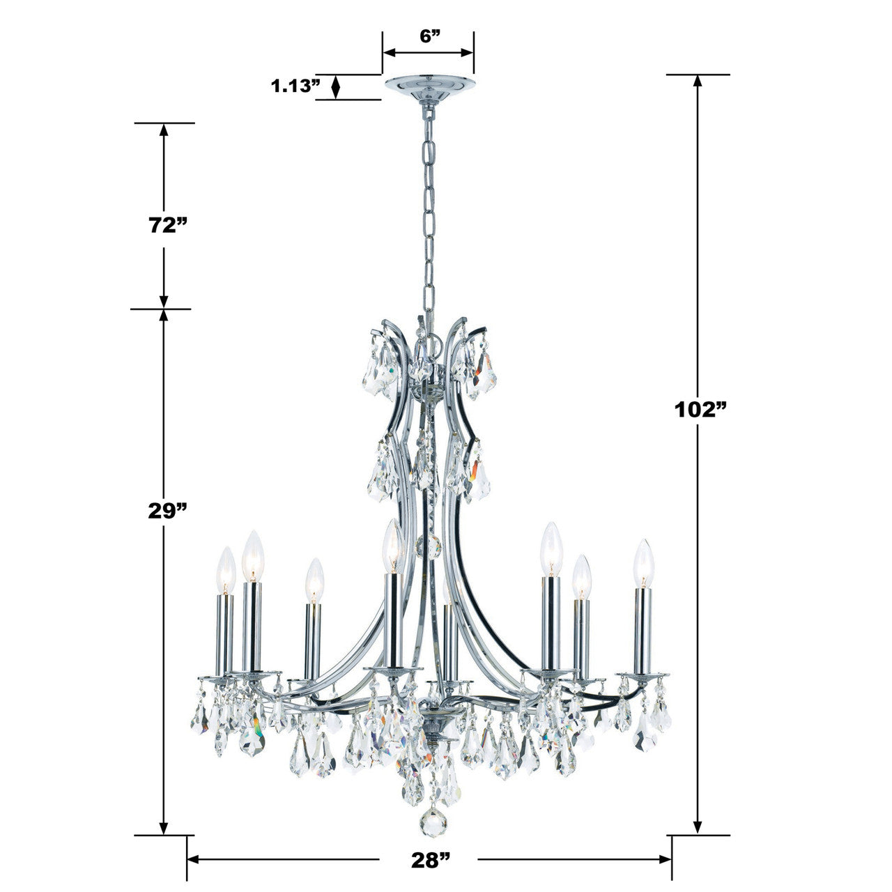 Cedar Chandelier