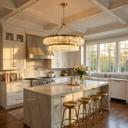 Landon 2-Tier 45-in LED Pendant