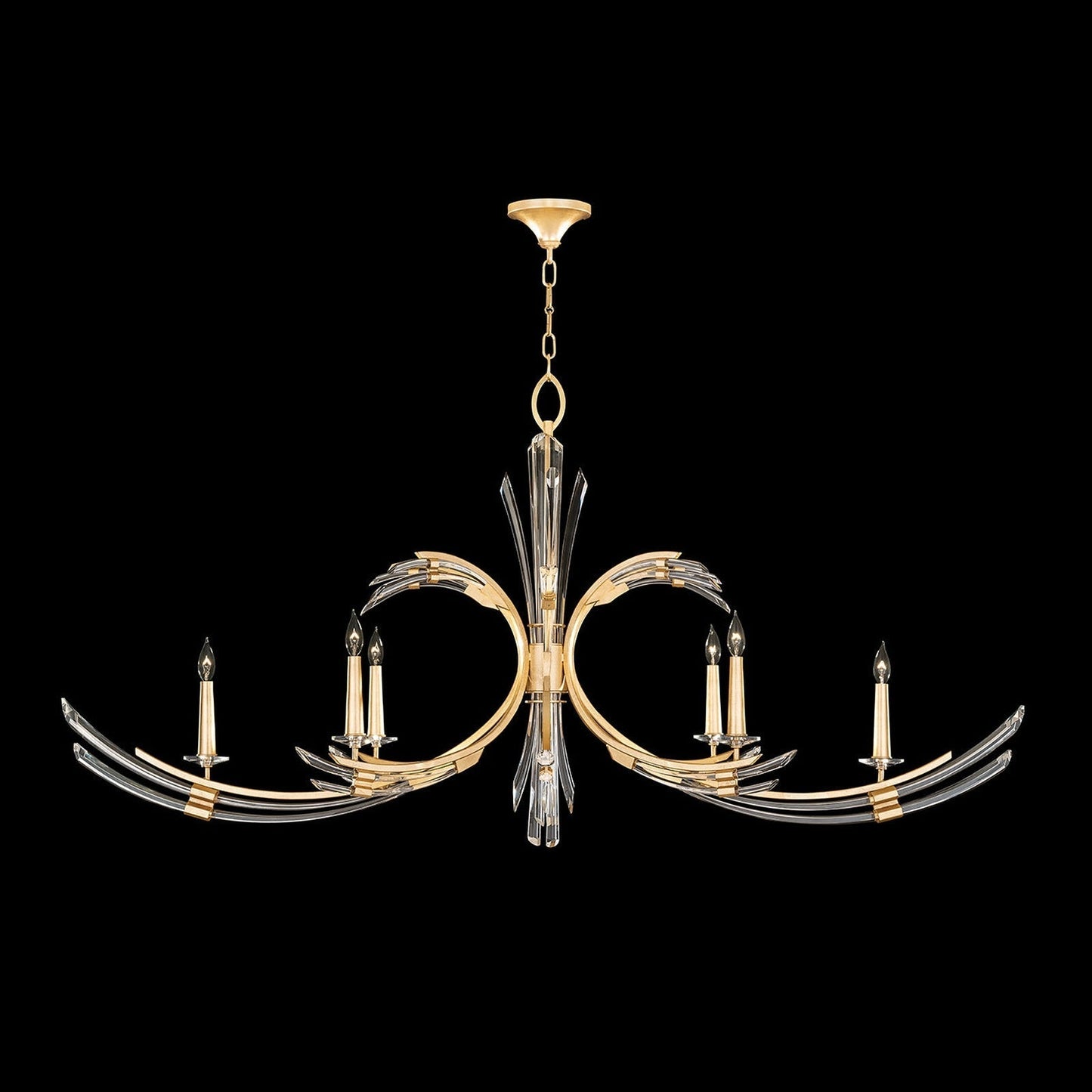 Fine Art Trevi 68" Oblong Chandelier