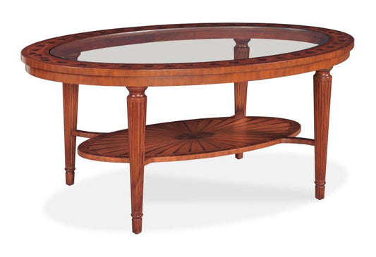 Maitland Smith Marquetry Cocktail Table