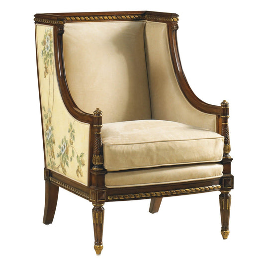 Maitland Smith Floral Occasional Chair Clearance