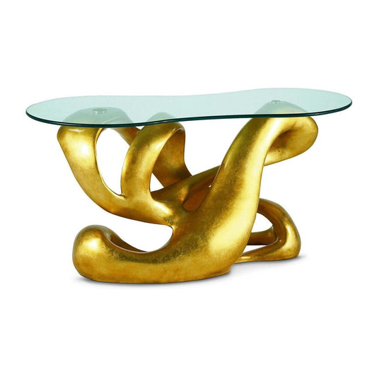 Maitland Smith Biomorphic Console Table