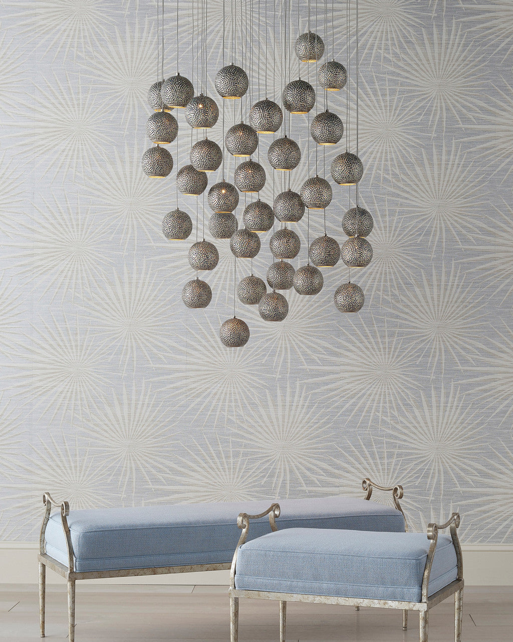Giro 36-Light Round Multi-Drop Pendant