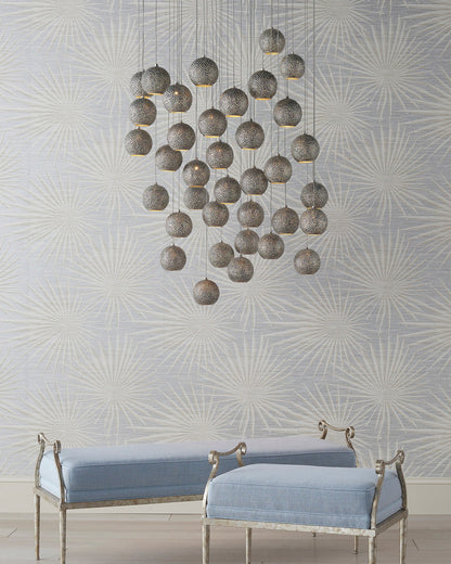 Giro 36-Light Round Multi-Drop Pendant