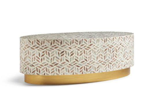 Maitland Smith Toranto Stone Cocktail Table