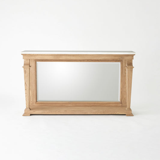 Global Views Blackened Oak Josephine Console