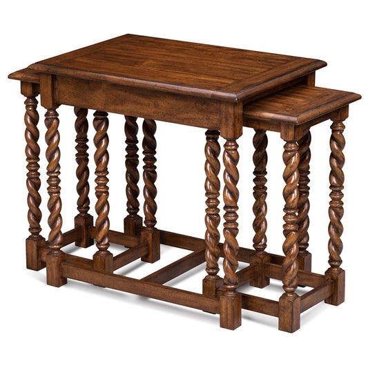 Maitland Smith Serpentine Nesting Tables (SH07-121304)