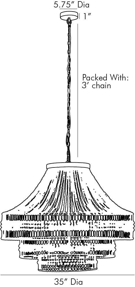 Tulane Chandelier