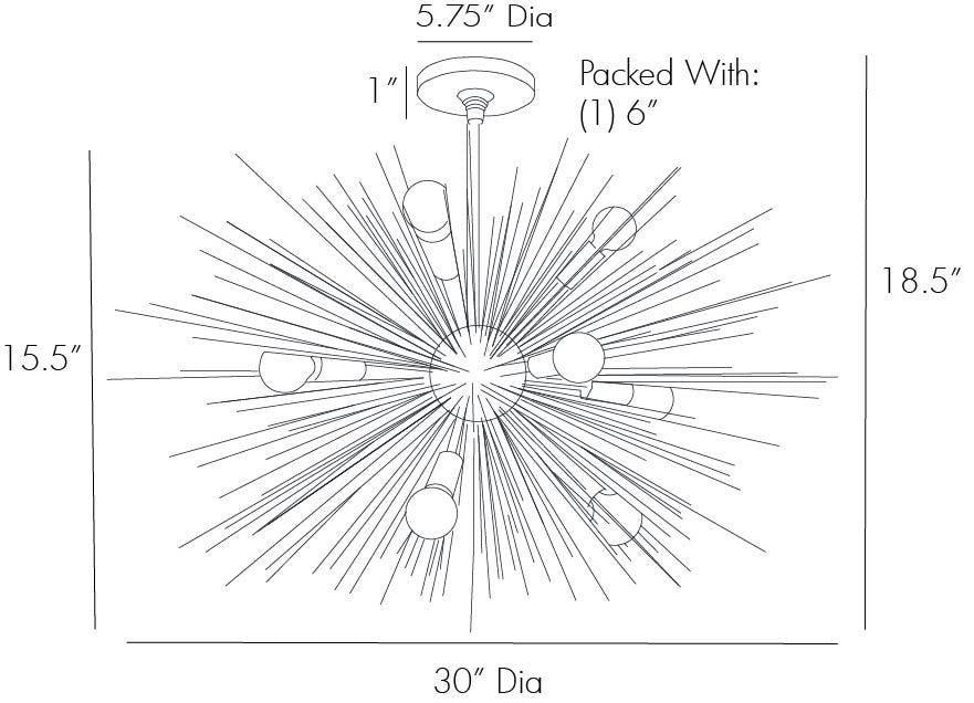 Zanadoo Chandelier