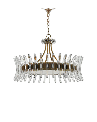 Coquette Brass Chandelier