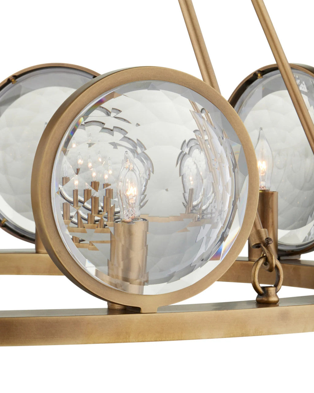 MarjieScope Brass Chandelier