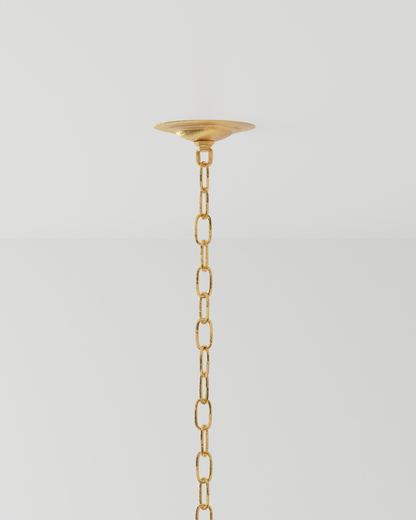 Agave Americana Gold Chandelier