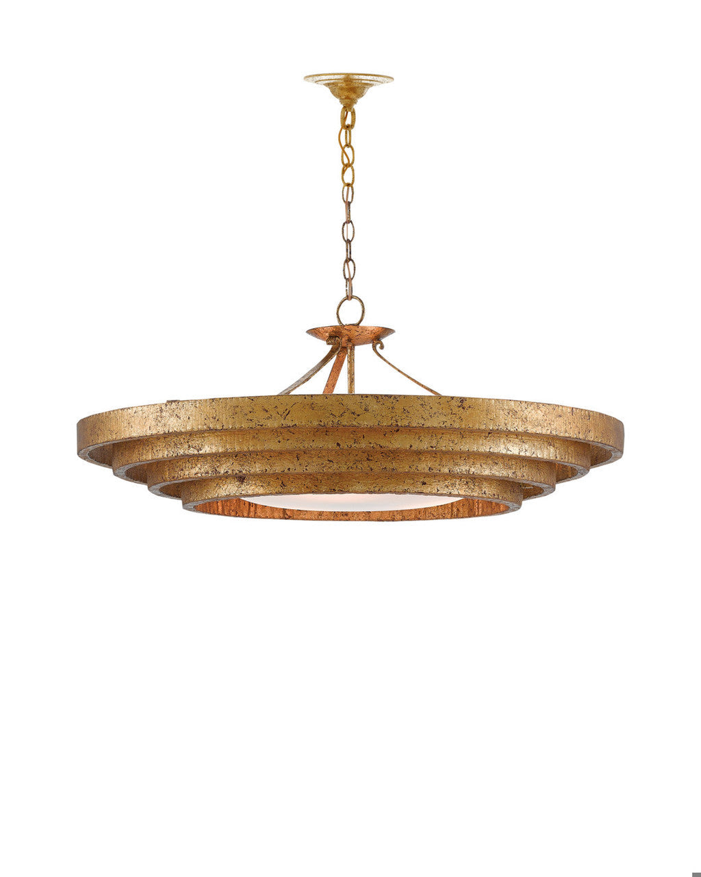 Belle Gold Chandelier