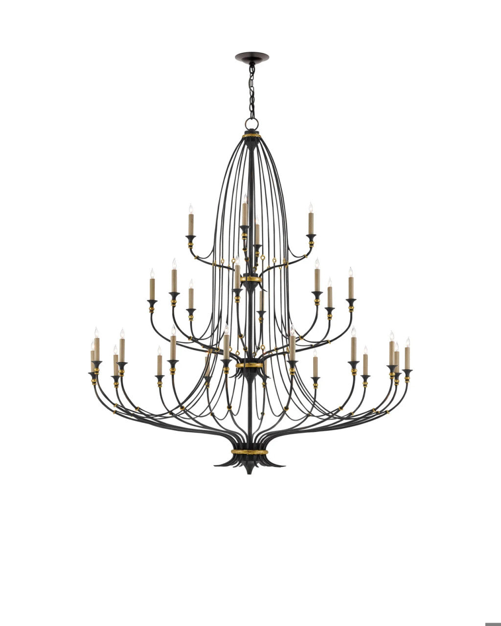 Folgate Grande Black Chandelier
