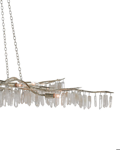 Forest Light Gold Chandelier