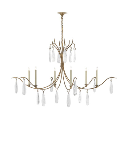 Marshallia Large Gold Chandelier