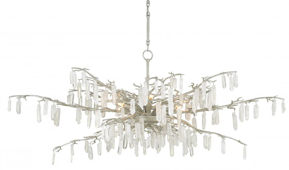 Forest Dawn Gold Chandelier