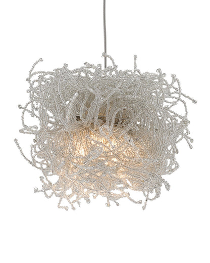 Birds Nest 30-Light Linear Multi-Drop Pendant