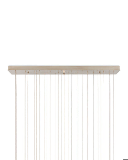 Dove 30-Light Linear Multi-Drop Pendant