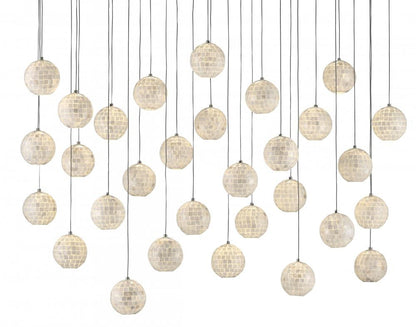Finhorn 30-Light Linear Multi-Drop Pendant