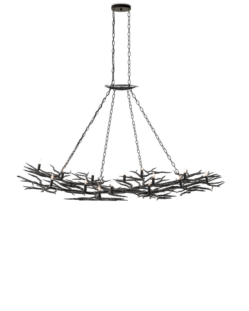 Rainforest Bronze Chandelier