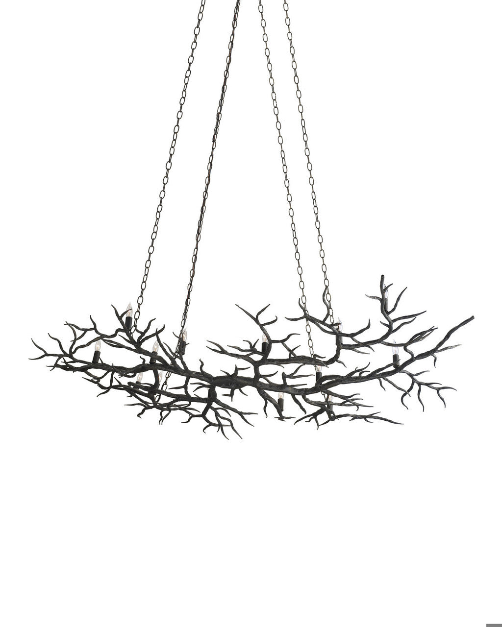 Rainforest Bronze Chandelier