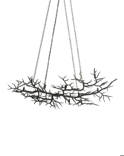 Rainforest Bronze Chandelier