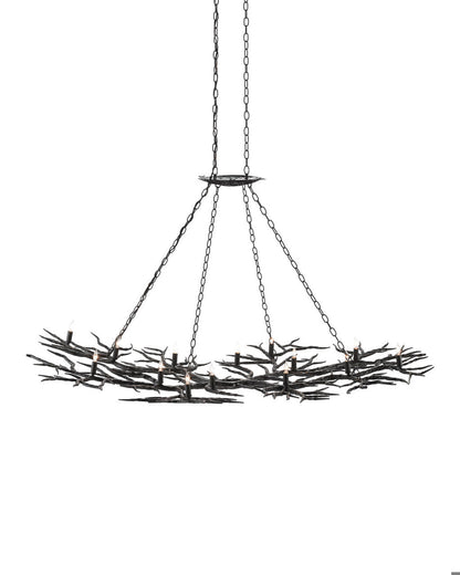 Rainforest Bronze Chandelier