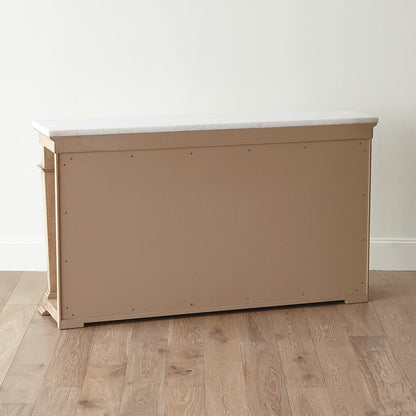 Global Views Josephine Console-Blackened Oak