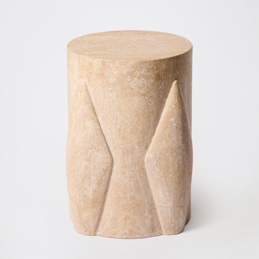 Global Views Tusk Side Table
