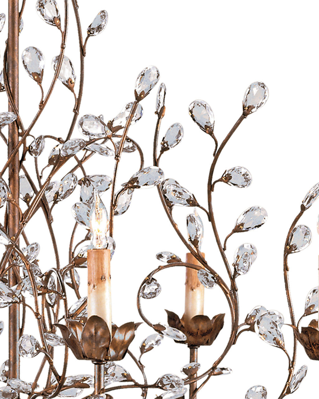 Crystal Bud Cupertino Large Chandelier