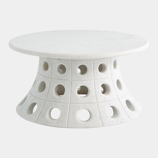 Global Views Taper Circle Cocktail Table
