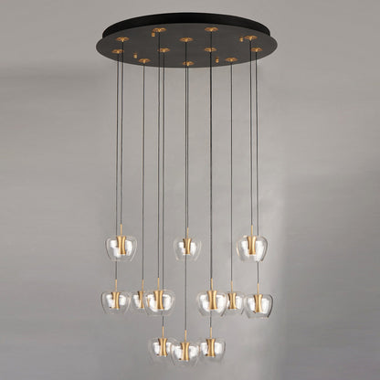 Pietral LED Multi-Light Pendant Light